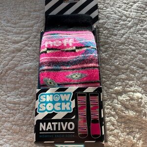 Neff Vibrant Pink and Blue Women's Snow Socks